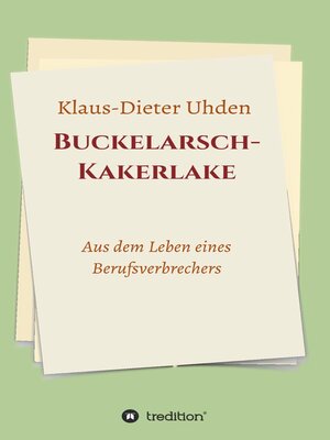 cover image of Buckelarsch-Kakerlake